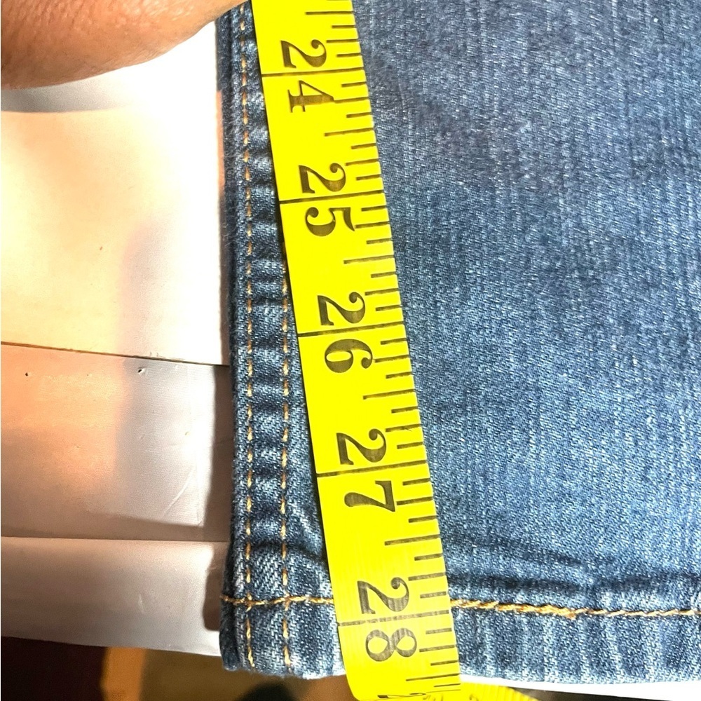 Levi’s 514 Straight Fit Jeans Medium Wash Slight Flare W40 L30 - Picture 11 of 12